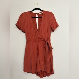 ROMPER WRAP AROUND DRESS